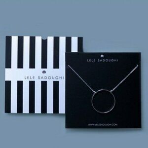 LeLe Sadoughi necklace new in packaging